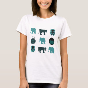 afrikaanse dieren en maskers t-shirt