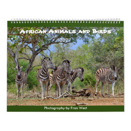 Afrikaanse Dieren en Vogels 2027 Agenda Kalender