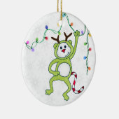 Afrikaanse dieren Kerstmis 1 Keramisch Ornament (Rechts)