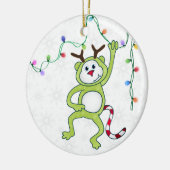 Afrikaanse dieren Kerstmis 1 Keramisch Ornament (Links)