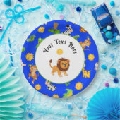 Afrikaanse dieren papieren bordje (Feest)