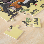 Afrikaanse dieren - puzzle met puzzel (Zijkant)