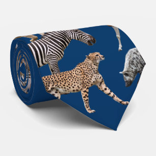 Afrikaanse dieren stropdas