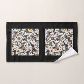 Afrikaanse dieren Tribal Tribe Pattern Bad Handdoek (Handdoek)