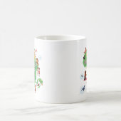 Afrikaanse dierenkaart koffiemok (Center)