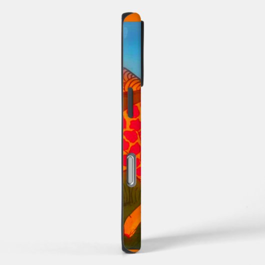 Afrikaanse dierenkunstprint Case-Mate iPhone case (Achterkant / Rechts)