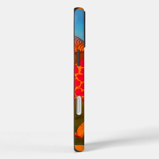 Afrikaanse dierenkunstprint Case-Mate iPhone case (Achterkant / Rechts)