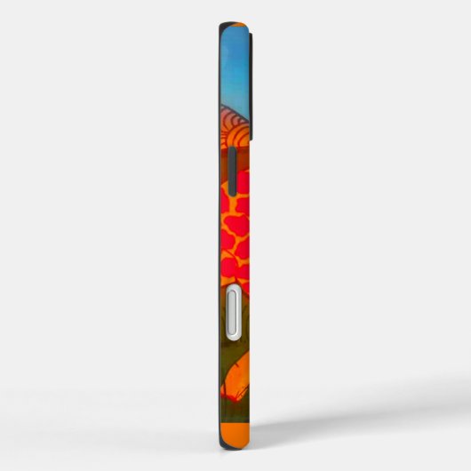 Afrikaanse dierenkunstprint Case-Mate iPhone case (Achterkant / Rechts)