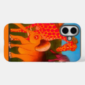 Afrikaanse dierenkunstprint Case-Mate iPhone case (Achterkant (horizontaal))