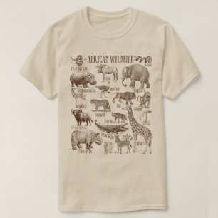 Afrikaanse dierenpakket t-shirt