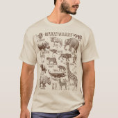 Afrikaanse dierenpakket t-shirt (Voorkant)