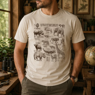 Afrikaanse dierenpakket t-shirt
