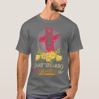 Afrikaanse Dierenvriend Gift Giraffe T-shirt