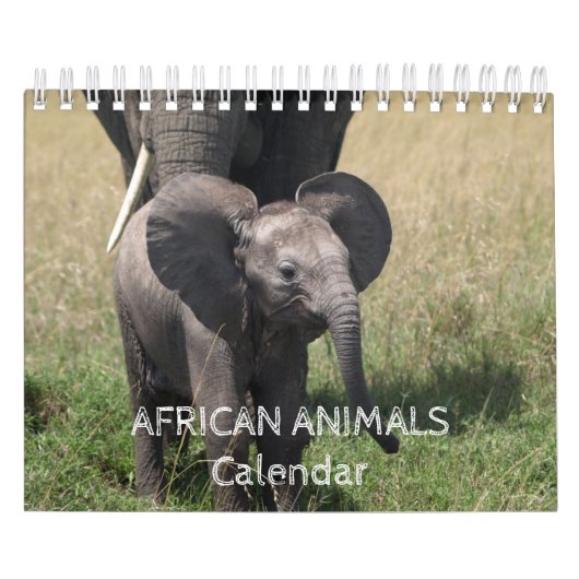 Afrikaanse dierkalender kalender (Hoes)