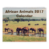 Afrikaanse dierkalender kalender (Hoes)