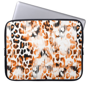 Afrikaanse dierlijke afdrukken. natuurlijk patroo laptop sleeve