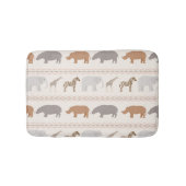 Afrikaanse dierpatronen 1 badmat (Voorkant)