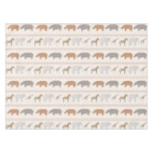 Afrikaanse dierpatronen 1 tafelkleed (Voorkant (Horizontaal))