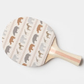 Afrikaanse dierpatronen 1 tafeltennisbatje (Zijkant)