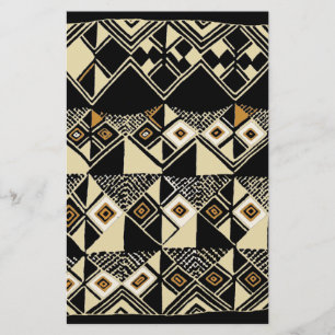 Afrikaanse door Kuba geïnspireerde ontwerpen Briefpapier