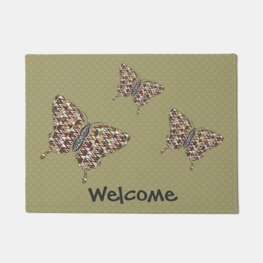 Afrikaanse doormat deurmat (Voorkant)