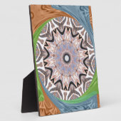 Afrikaanse draaikolk kunst print fotoplaat (Zijkant)