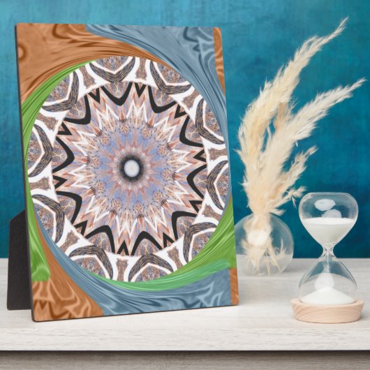 Afrikaanse draaikolk kunst print fotoplaat (Zijkant)