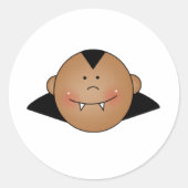 Afrikaanse  Dracula Ronde Sticker (Voorkant)
