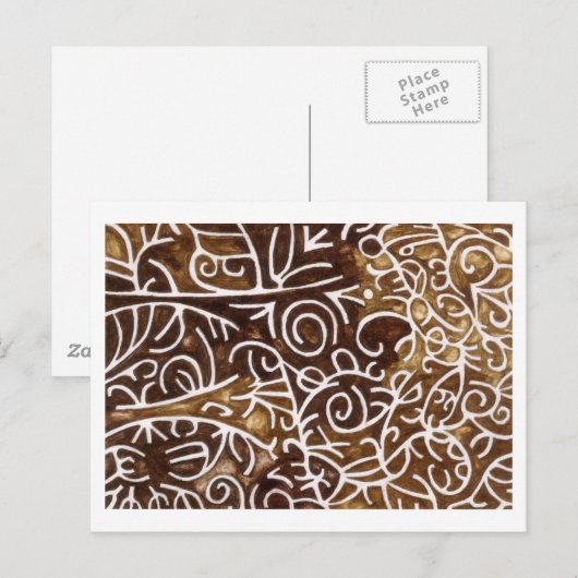 Afrikaanse droom briefkaart (Voorkant / Achterkant)