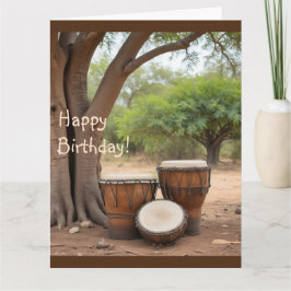 Afrikaanse drums kaart