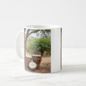 Afrikaanse drums koffiemok (Voorkant links)