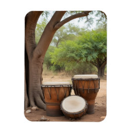 Afrikaanse drums magneet