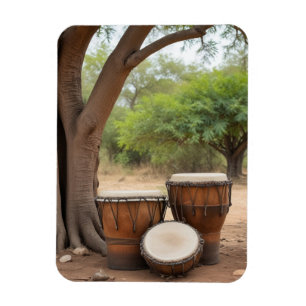 Afrikaanse drums magneet