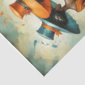 Afrikaanse elegantie Drie vrouwen in harmonie Deco Tissuepapier (Detail)