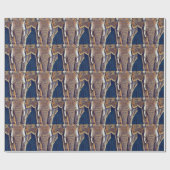 Afrikaanse Elephant Gift Wrapping Paper Cadeaupapier (Vlak)
