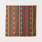 Afrikaanse etnische Azteken Wandkleed (Voorkant (horizontaal))