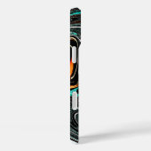 Afrikaanse Etnische Doodle | Zebra Getextureerd Ab Case-Mate iPhone Case (Achterkant / Rechts)