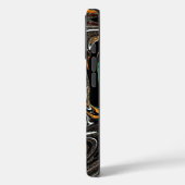 Afrikaanse Etnische Doodle | Zebra Getextureerd Ab Case-Mate iPhone Case (Achterkant / Links)