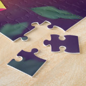 Afrikaanse etnische Kwanzaa Wild Animals in Disgui Legpuzzel (Zijkant)