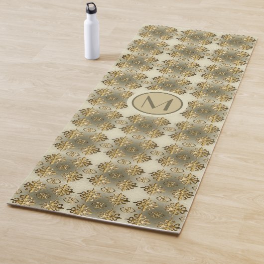 Afrikaanse etnische stam Adinkra-stam. yoga mat. Yogamat (In situ)