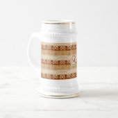 Afrikaanse etnische stammen van Adinkra. Bierpul (Voorkant links)