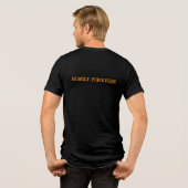 Afrikaanse familie voor altijd! Tri-Blend shirt (Achterkant volledig)