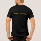 Afrikaanse familie voor altijd! Tri-Blend shirt (Achterkant)