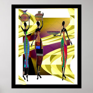 Afrikaanse feast poster