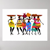 Afrikaanse feast poster (Voorkant)