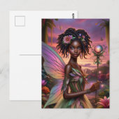 Afrikaanse fee briefkaart (Voorkant / Achterkant)