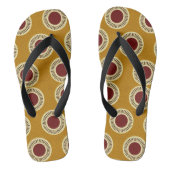 afrikaanse flip-flop teenslippers (Voetbed)