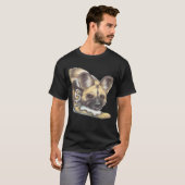 Afrikaanse gekleurde hond t-shirt (Voorkant volledig)