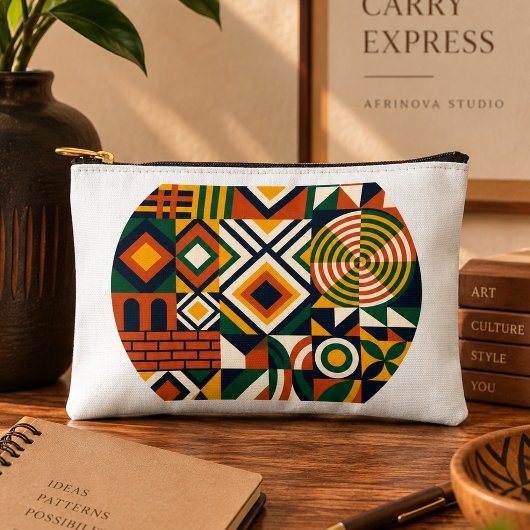 Afrikaanse Geometrie Kleine Tas