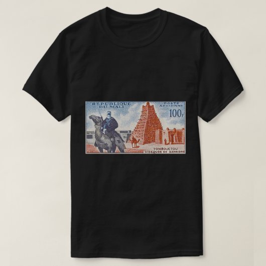 Afrikaanse Geschiedenis Mansa Musa van Mali Empire T-shirt (Design voorkant)